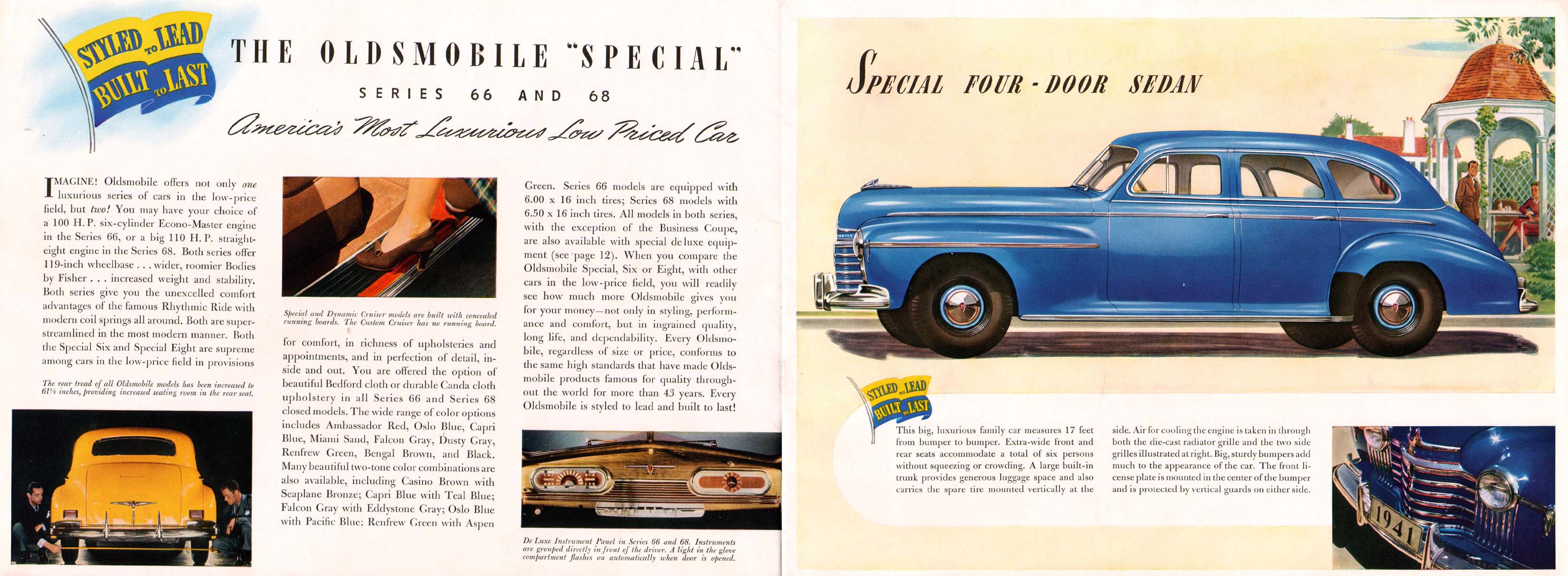 1941 Oldsmobile Prestige Brochure Page 1